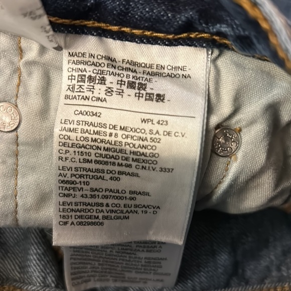 Levi's Women's 32317-0038 501 Short Short, Color:Blue (Echo Park 0038) Size: W29 - Picture 12 of 14